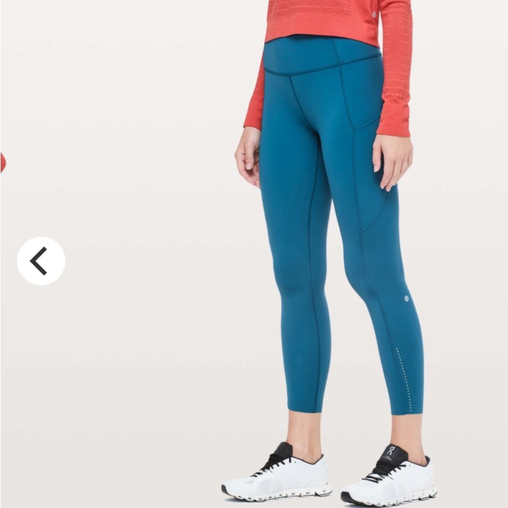 Lululemon Fast & Free 7/8 Tight II *Nulux 25